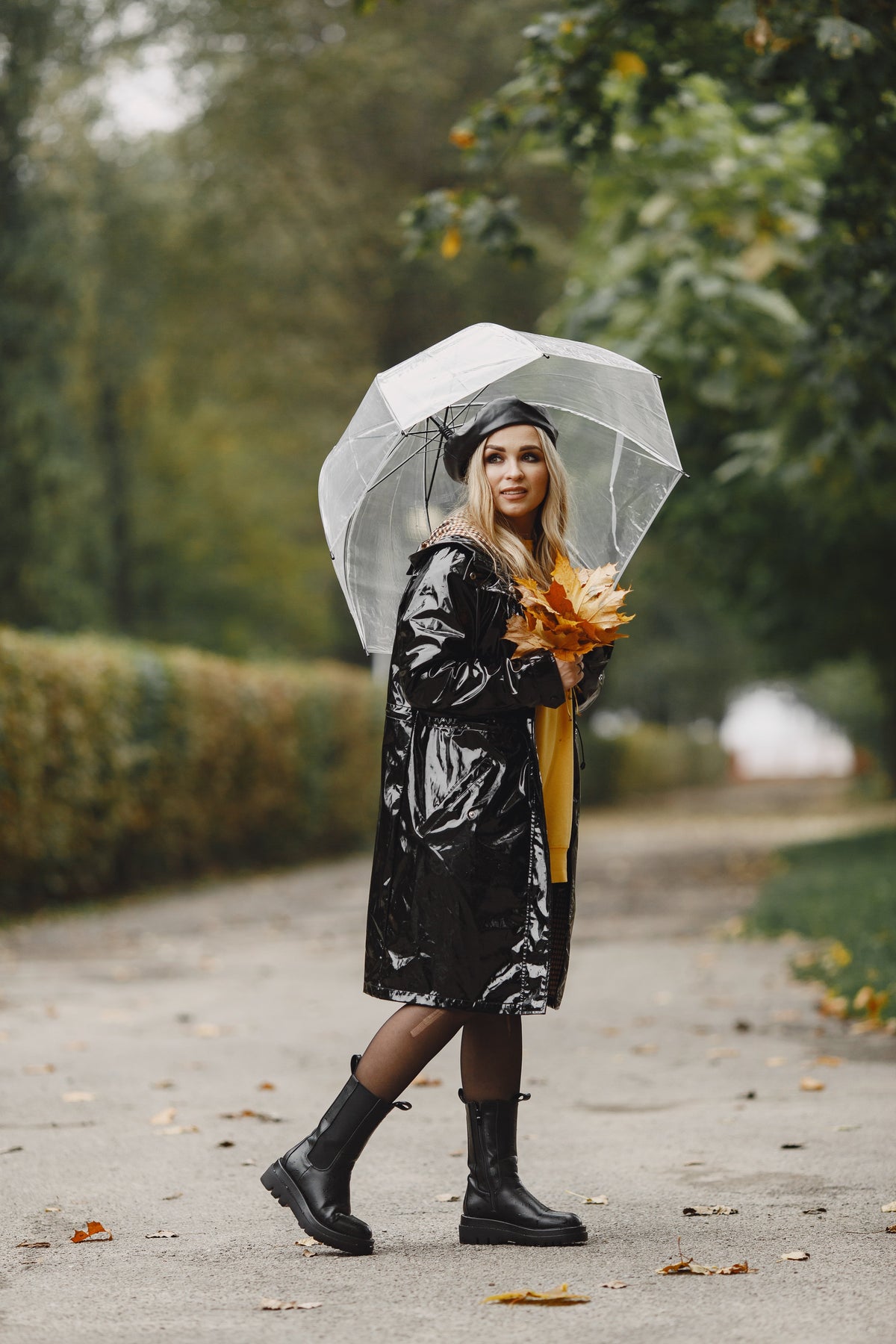 High Quality leather coats in rain Seattle
