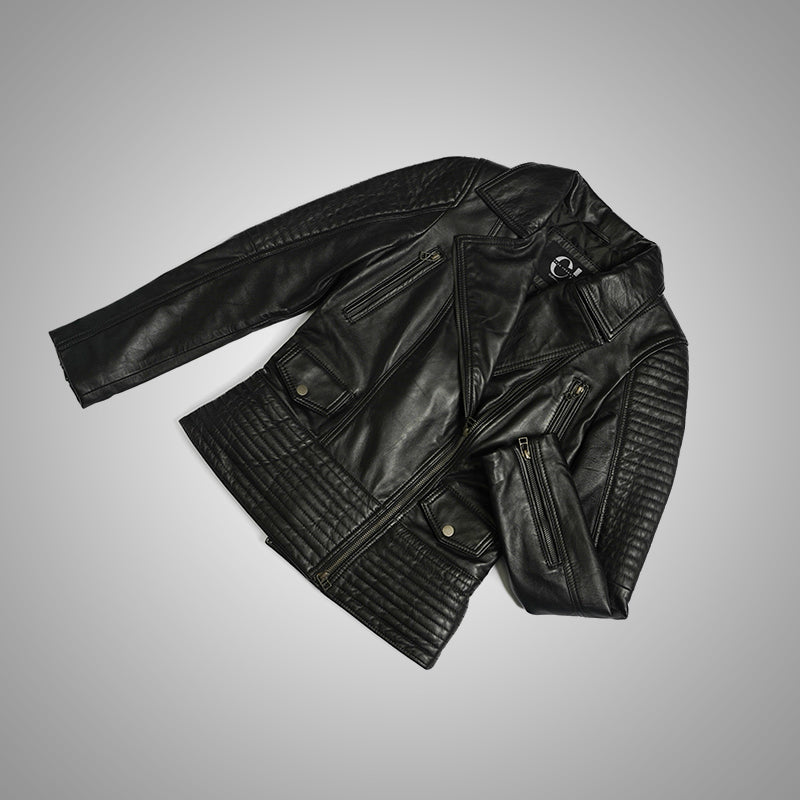 Biker Jacket Women Black