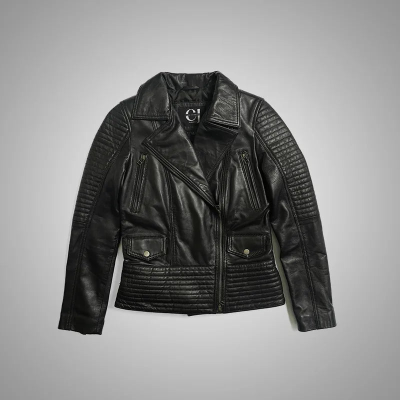 IronMark Classic – Premium Lambskin Biker Jacket