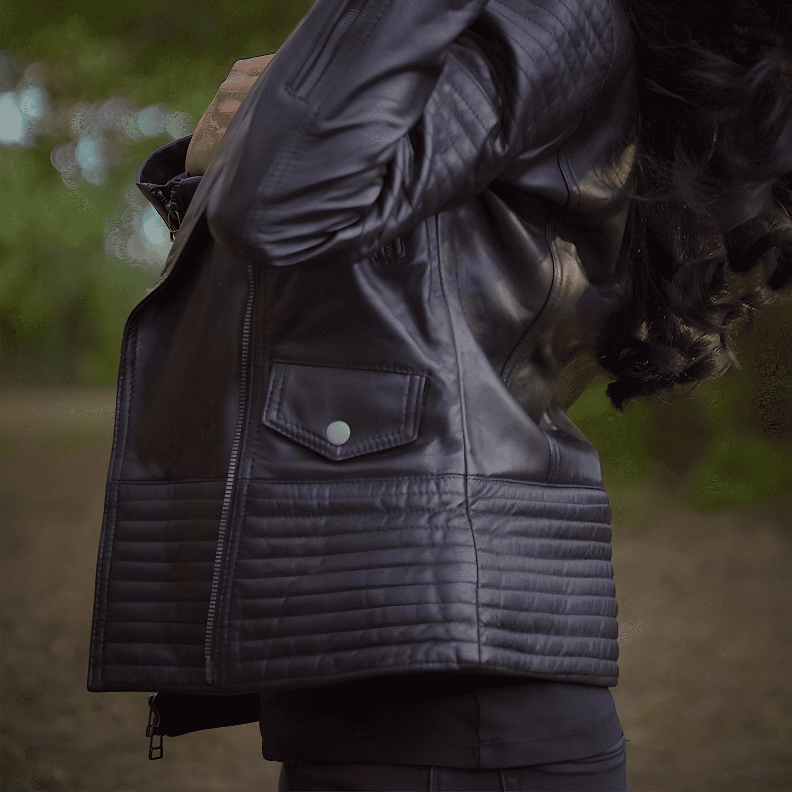 IronMark Classic – Premium Lambskin Biker Jacket