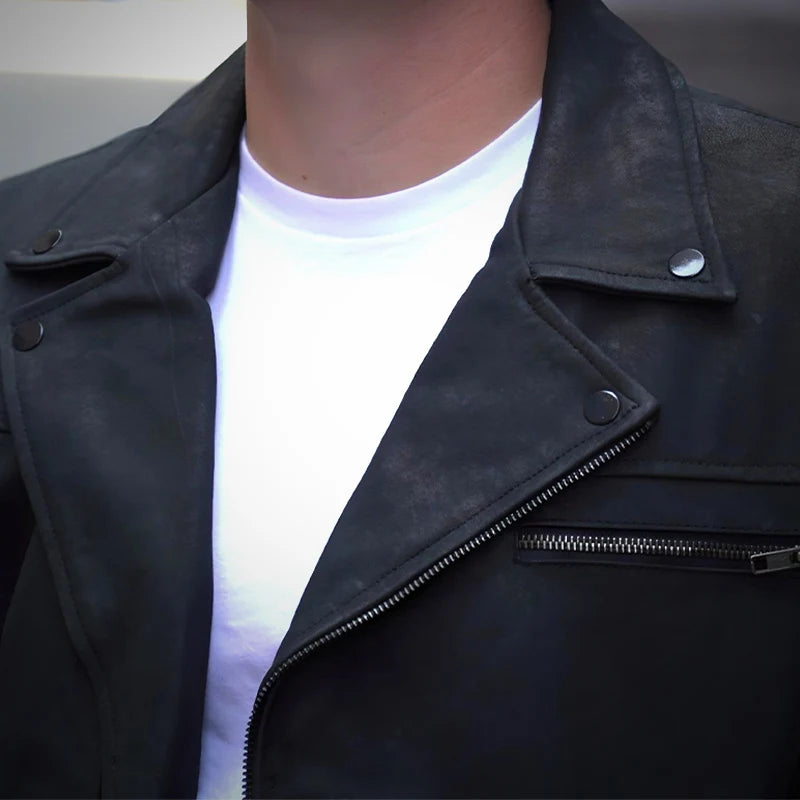 Ignite™ Racer Leather Jacket - Matte Finish