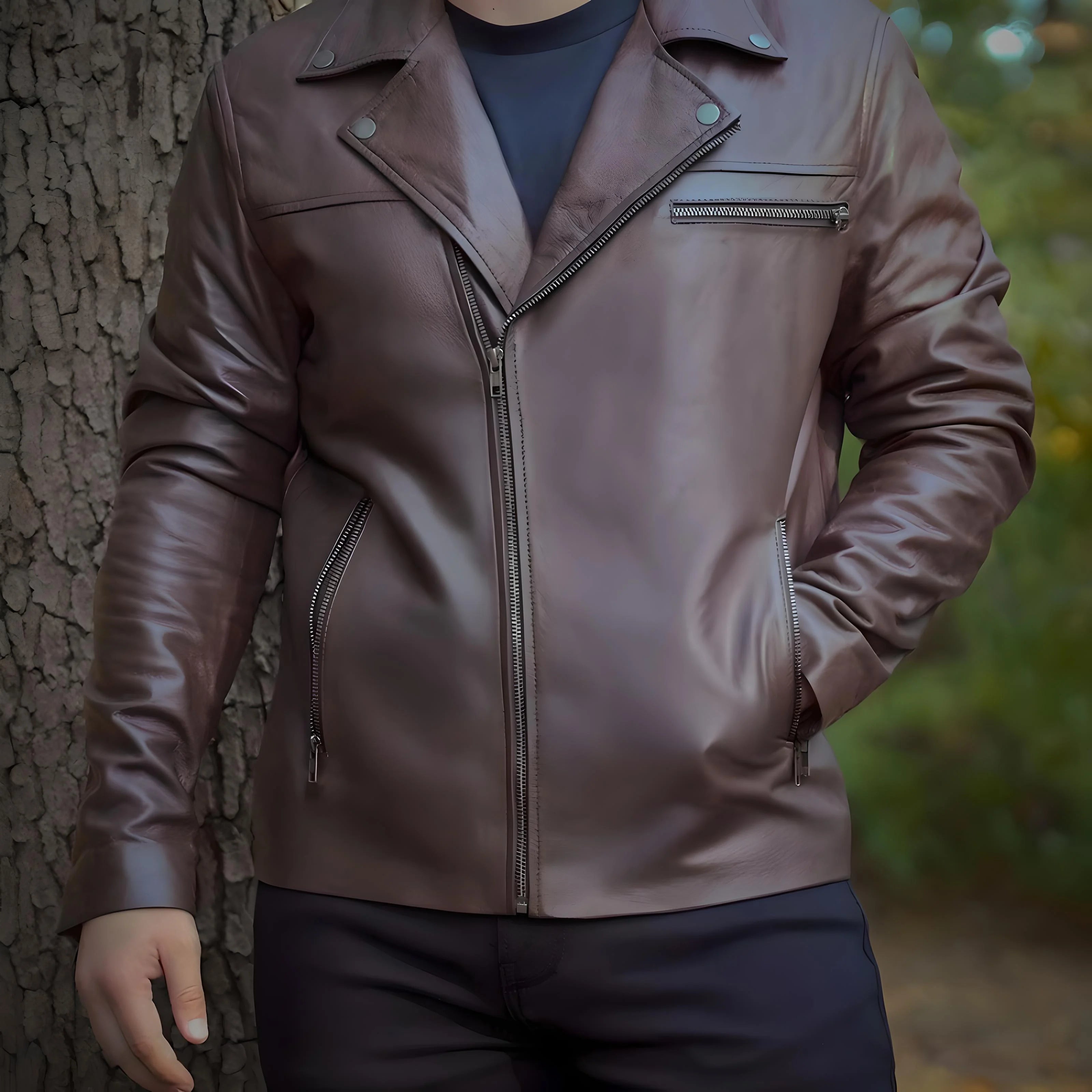 Ignite™ Racer Leather Jacket