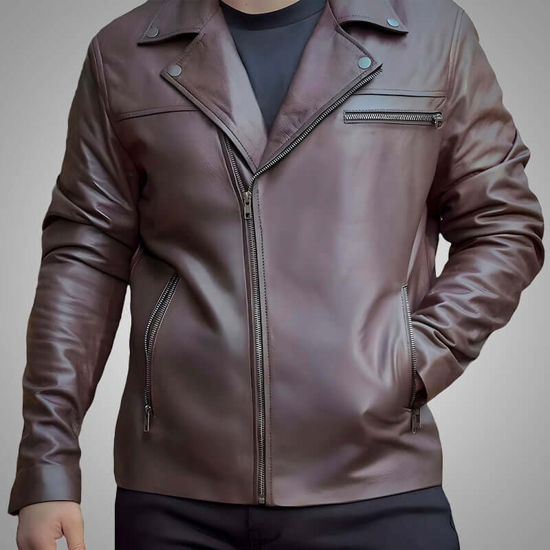 Racer Jacket Brown