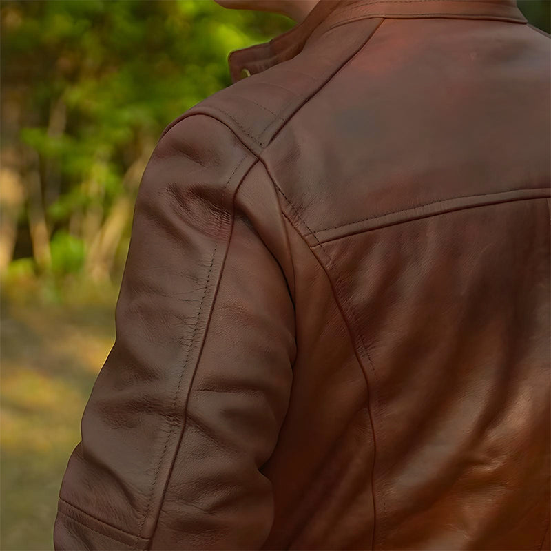 Dean Biker Jacket by Cuir Jackets by USA