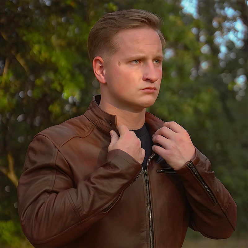 Dean Biker Jacket by Cuir Jackets by USA