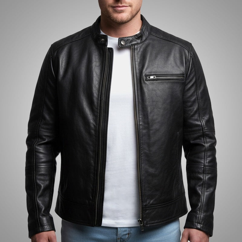 Dean Biker Jacket - Black
