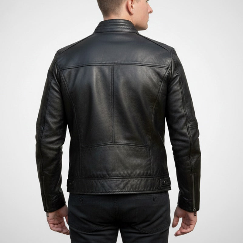 Dean Biker Jacket - Black