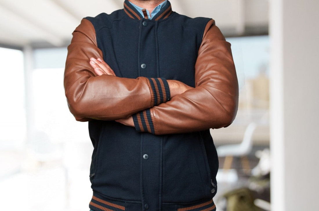 Fabric Jackets with Leather Sleeves: A Must-Have for American Fashionistas
