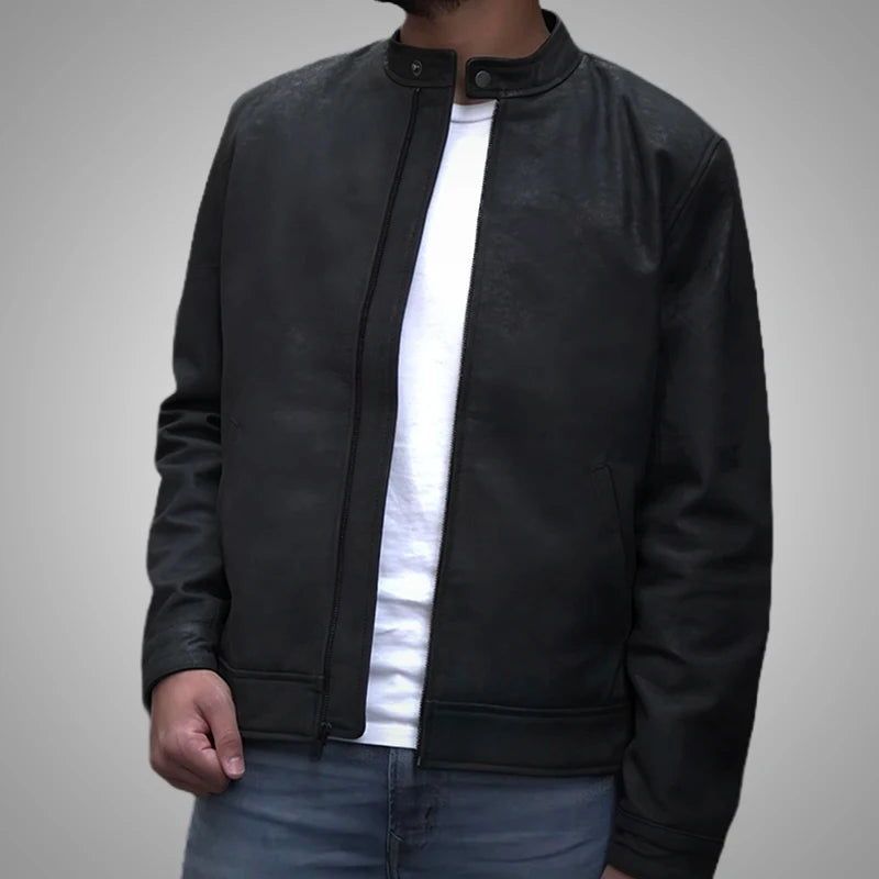 IronSoul Lambskin Biker Jacket