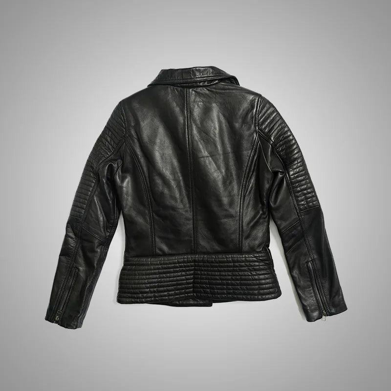 IronMark Classic – Premium Lambskin Biker Jacket