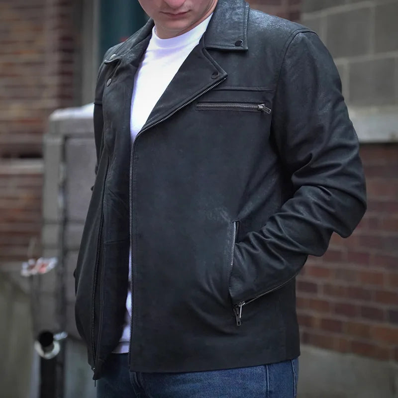 Ignite™ Racer Leather Jacket - Matte Finish