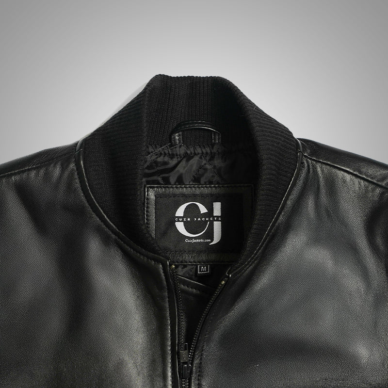 Bomber Jacket by Cuir Jackets USA