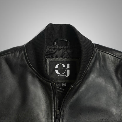 Bomber Jacket by Cuir Jackets USA