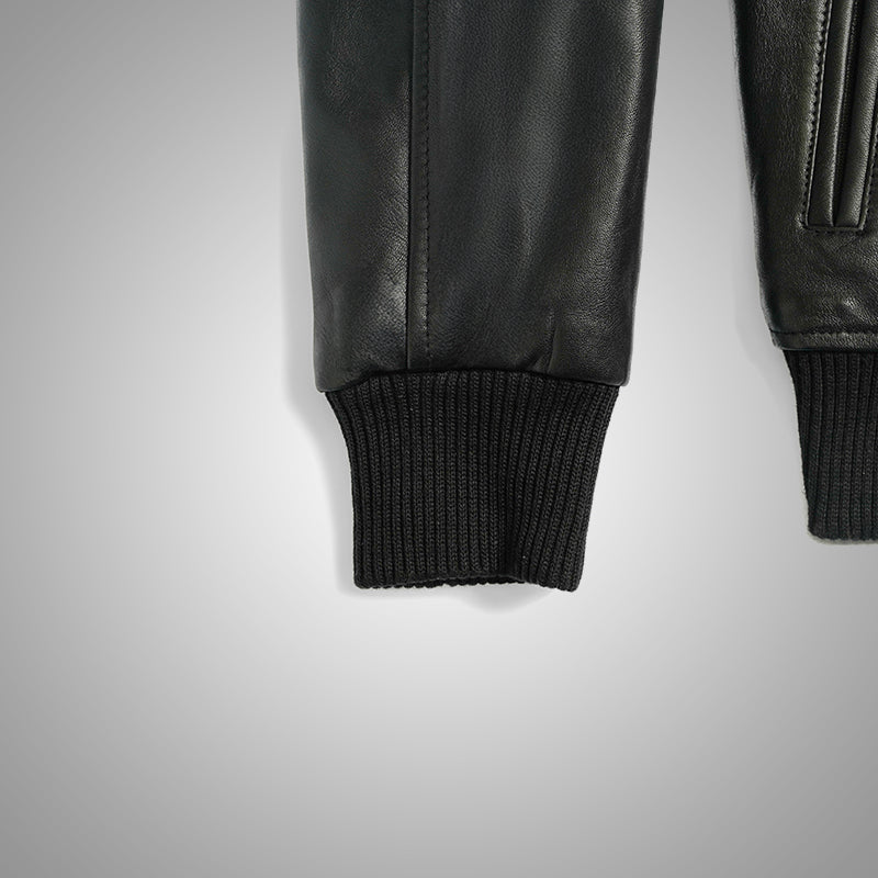 Bomber Jacket by Cuir Jackets USA