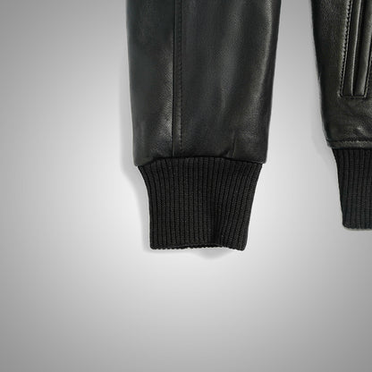 Bomber Jacket by Cuir Jackets USA