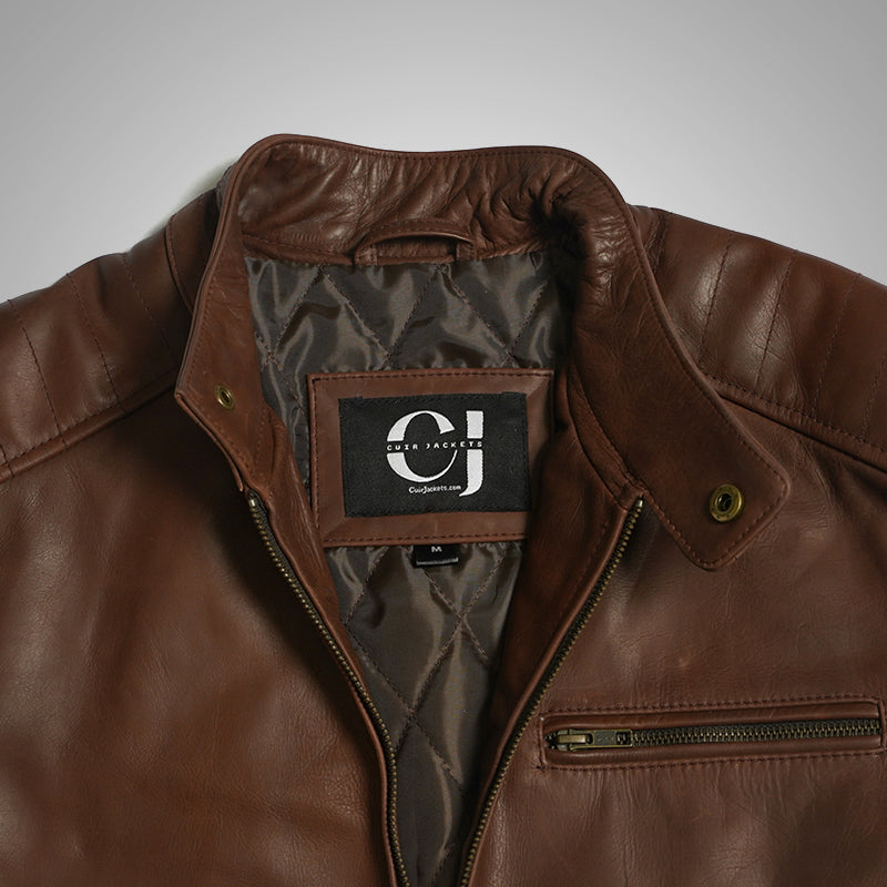 Dean Biker Jacket by Cuir Jackets by USA