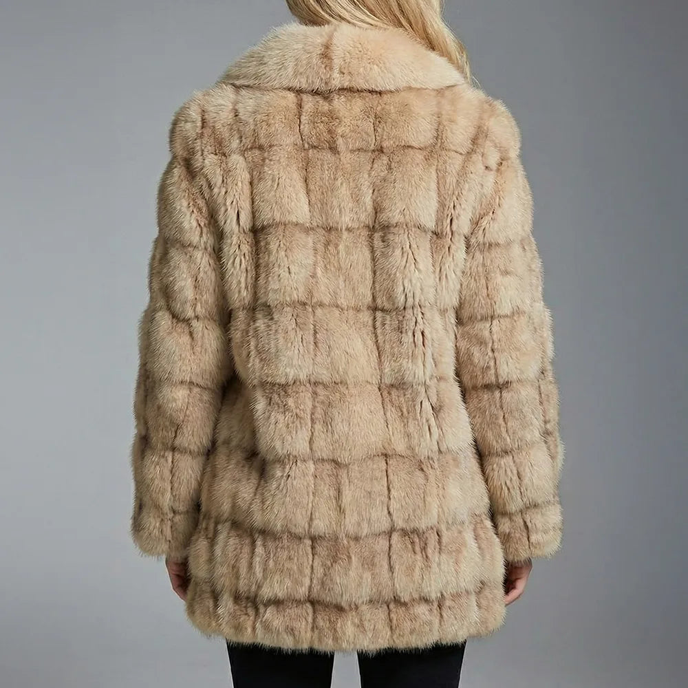 Sovereign Genuine Fox Fur Coat – Thick &amp; Warm