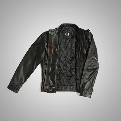 Roadster Jacket by Cuir Jackets USA