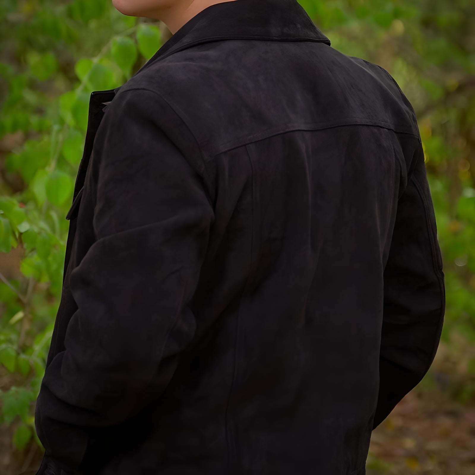 Suede Trucker Jacket