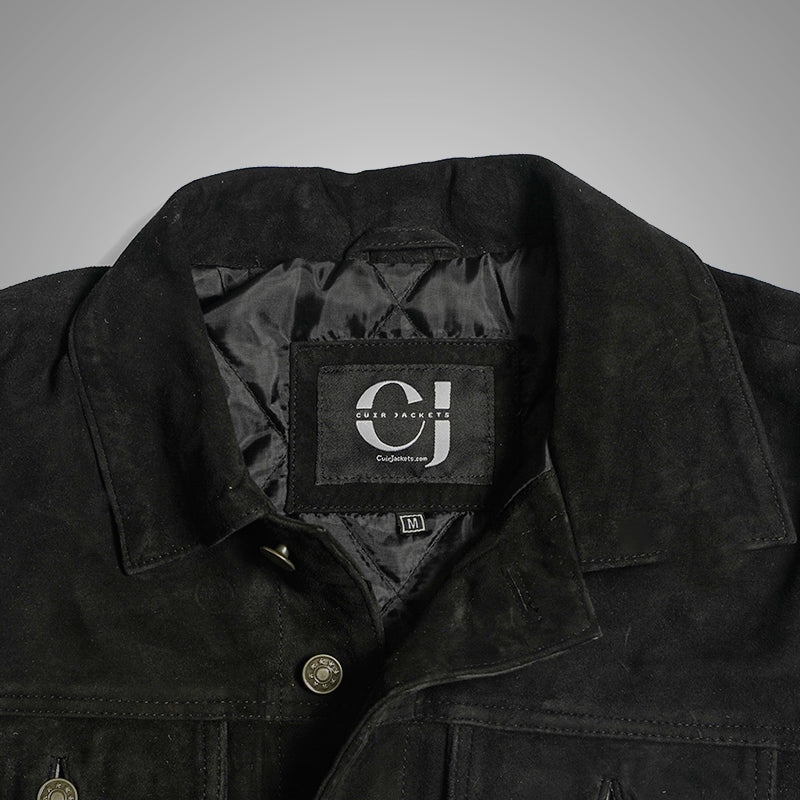 Suede Trucker Jacket