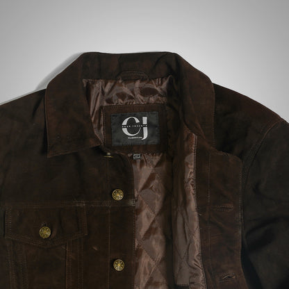 Suede Trucker Jacket