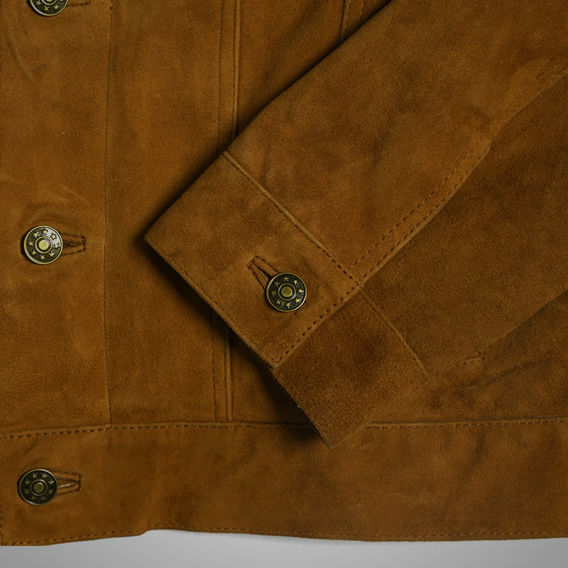 Suede Trucker Jacket