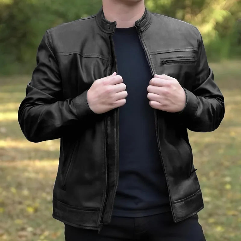 Urban Drift Lambskin Roadster Jacket