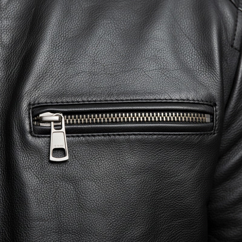 Dean Biker Jacket - Black
